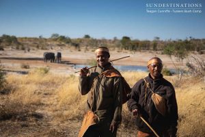 Tuskers San Bushman in Botswana