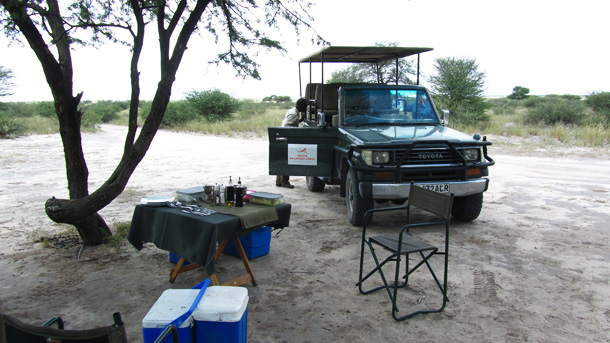 Coffee Break - Kalahari Coffee Break in the Central Kalahari