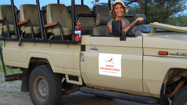 Game Vehicle at Haina Kalahari Lodge Haina Kalahari Lodge Game Drives