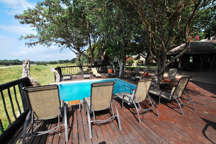 Swimming pool at Umkumbe