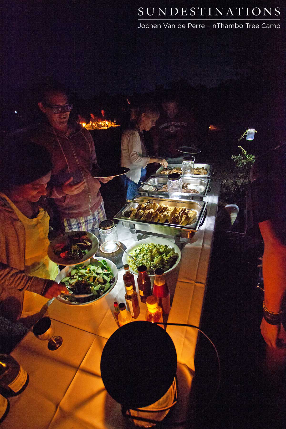 Braai food - salads, meat and vegetables !