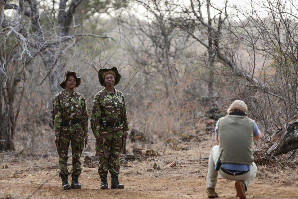 Black Bean Productions filming Black Mambas APU