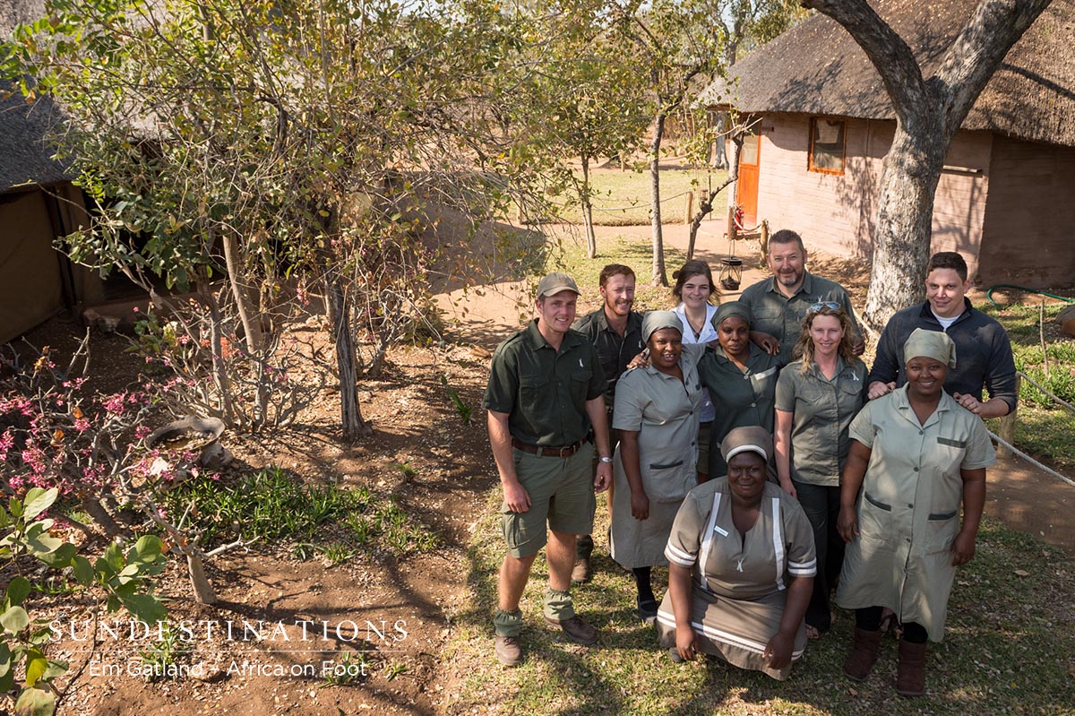 The Africa on Foot team