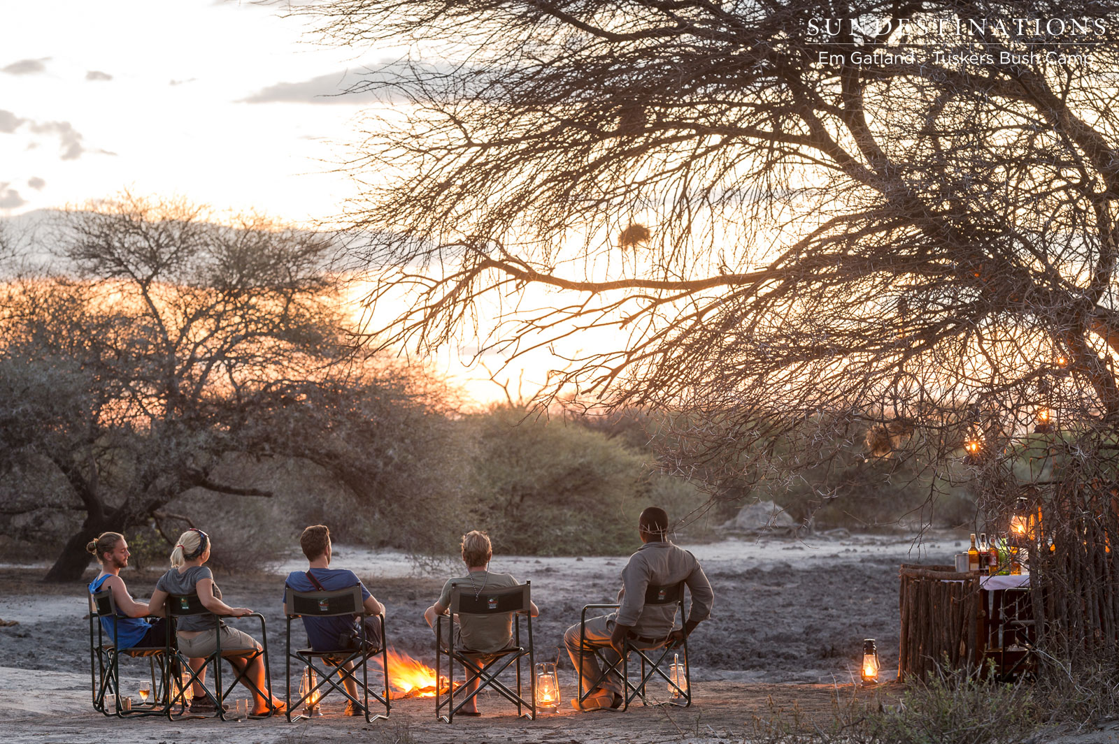 Sunsets at Tuskers Bush Camp Sunsets at Tuskers Bush Camp