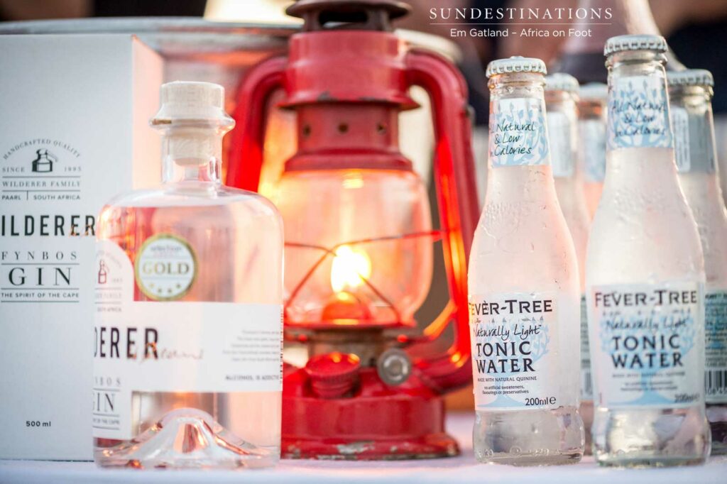 Gin Tasting on Safari in Klaserie