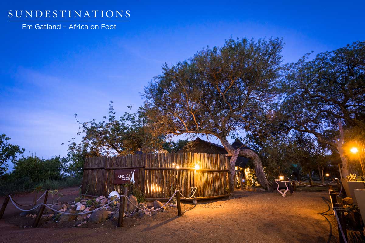 Africa on Foot Entrance