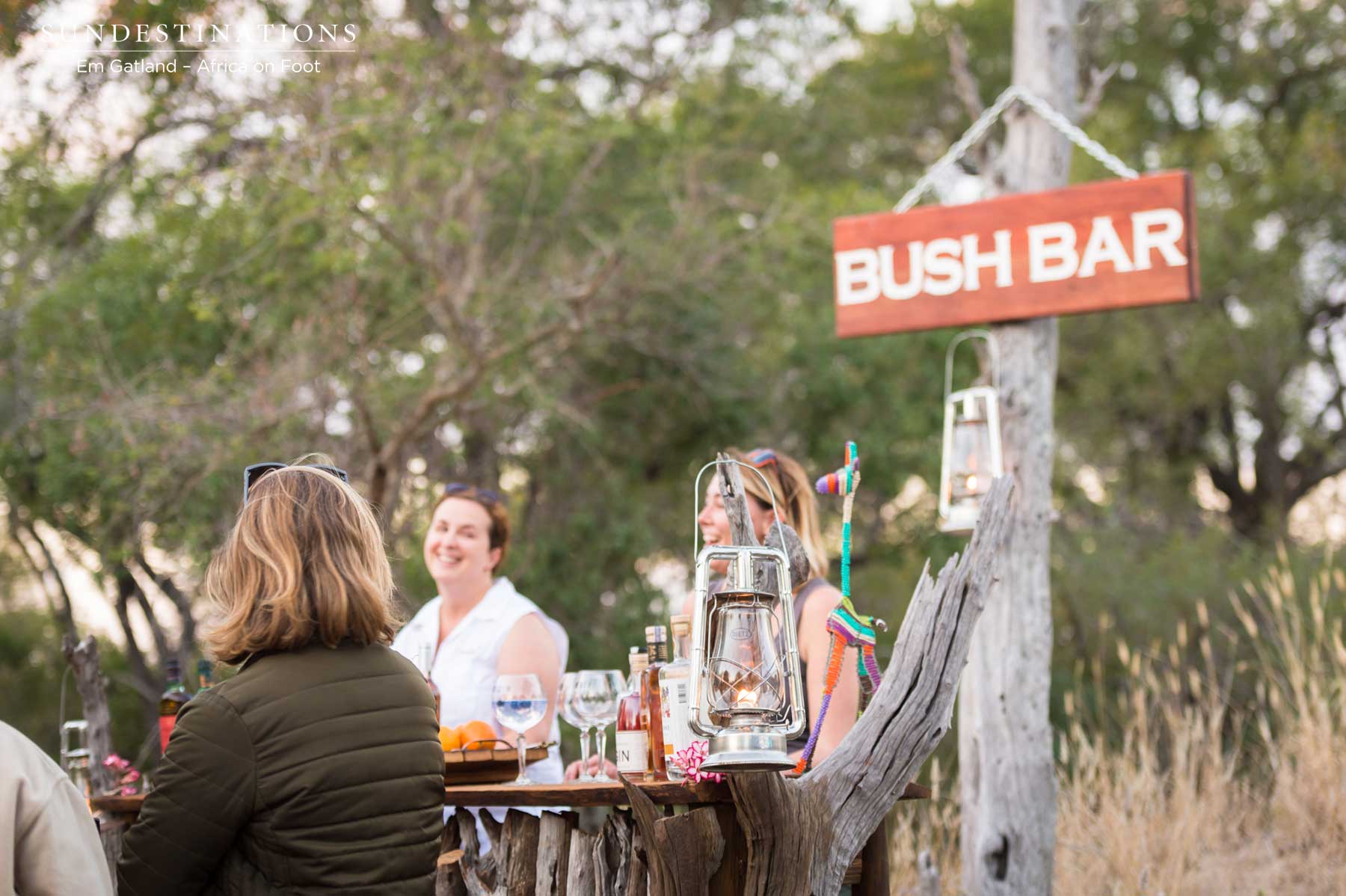 Nadia and Nadia at Bush Bar Nadia and Nadia at Bush Bar