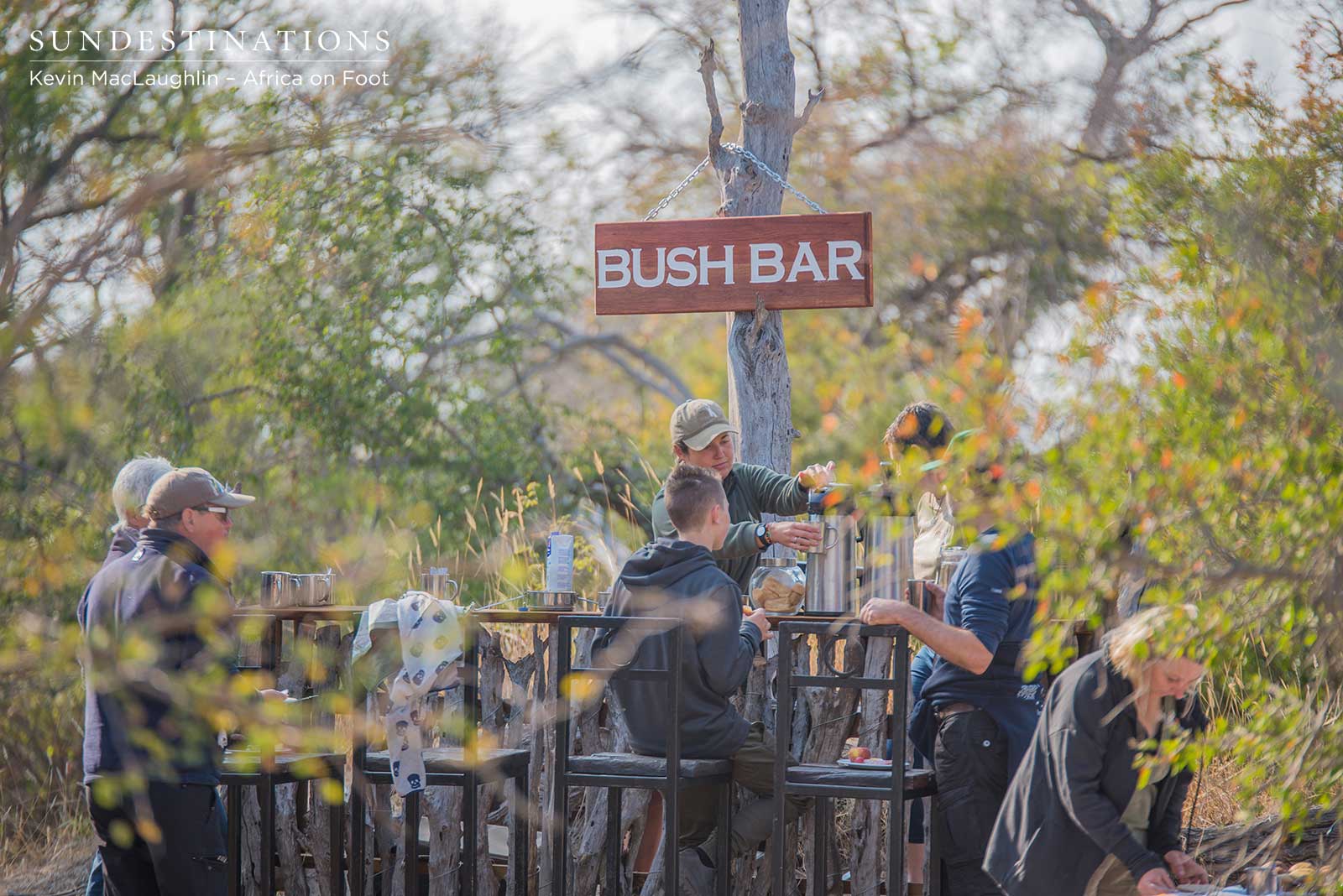 Bush Bar Breakfast Africa on Foot Bush Bar Breakfast Africa on Foot