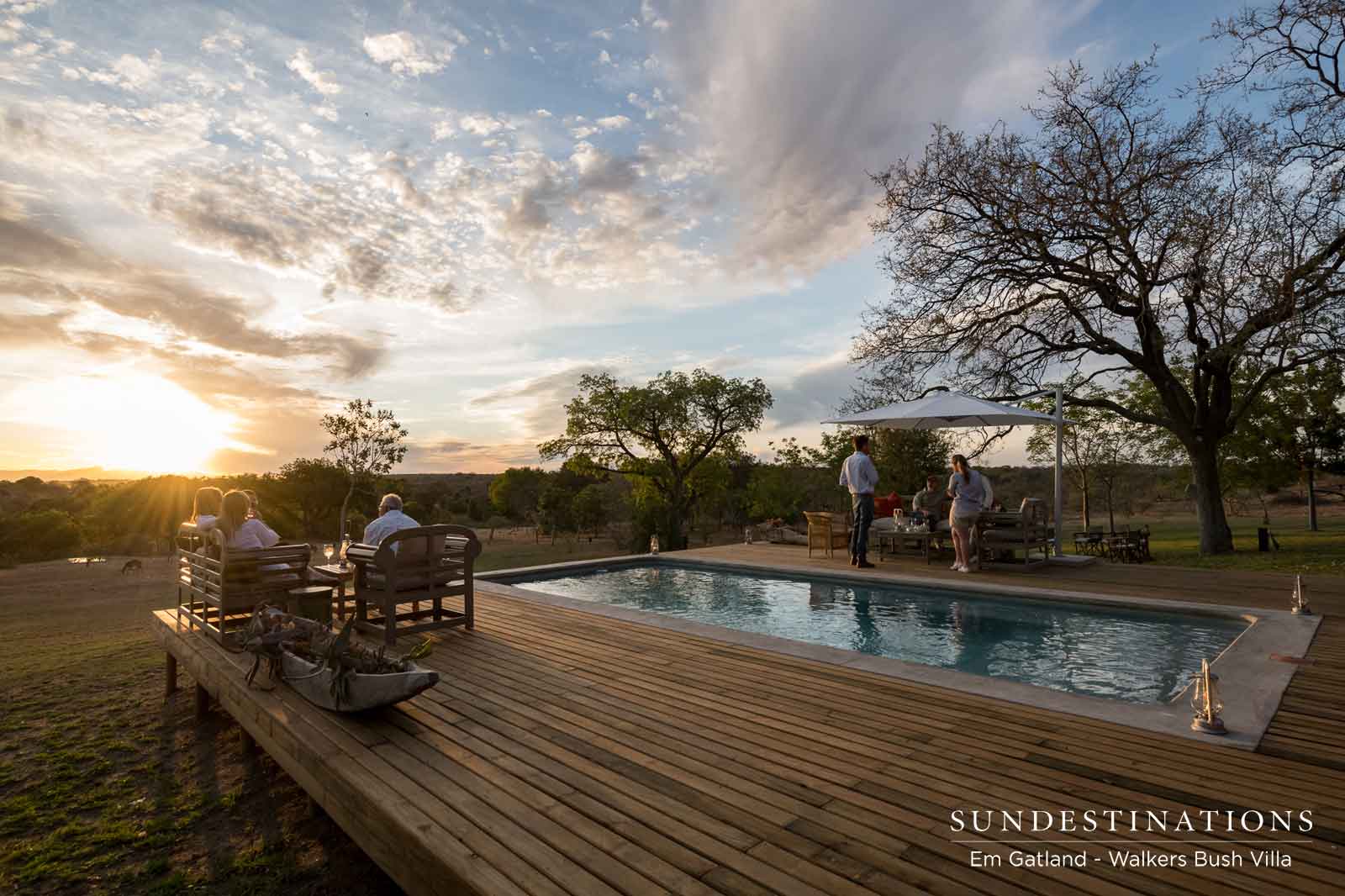Walkers Bush Villa Sunset Walkers Bush Villa Sunset