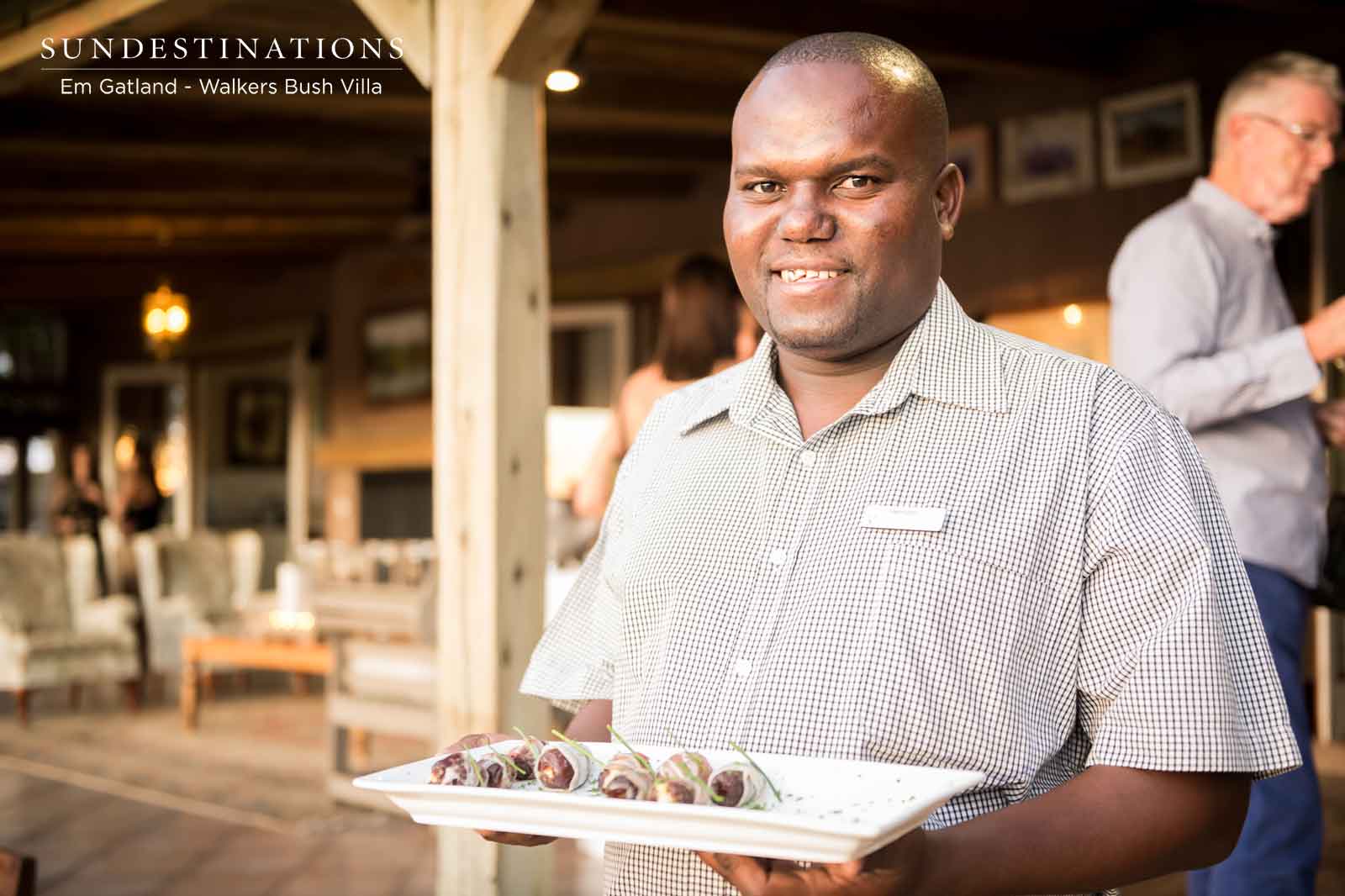 Canapes at Private Event Canapes at Private Event
