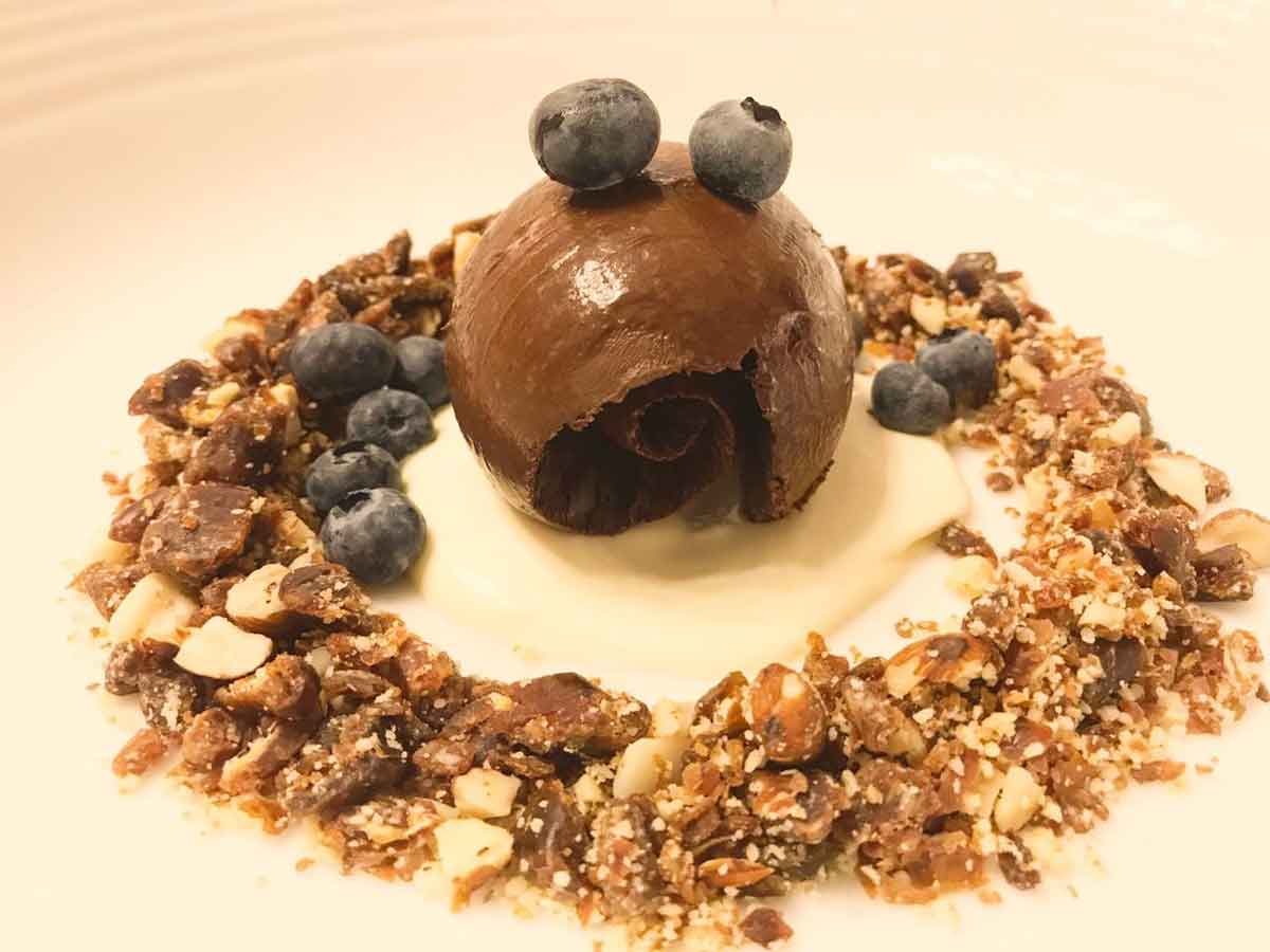 Walkers Chocolate Ganache Snail Walkers Chocolate Ganache Snail