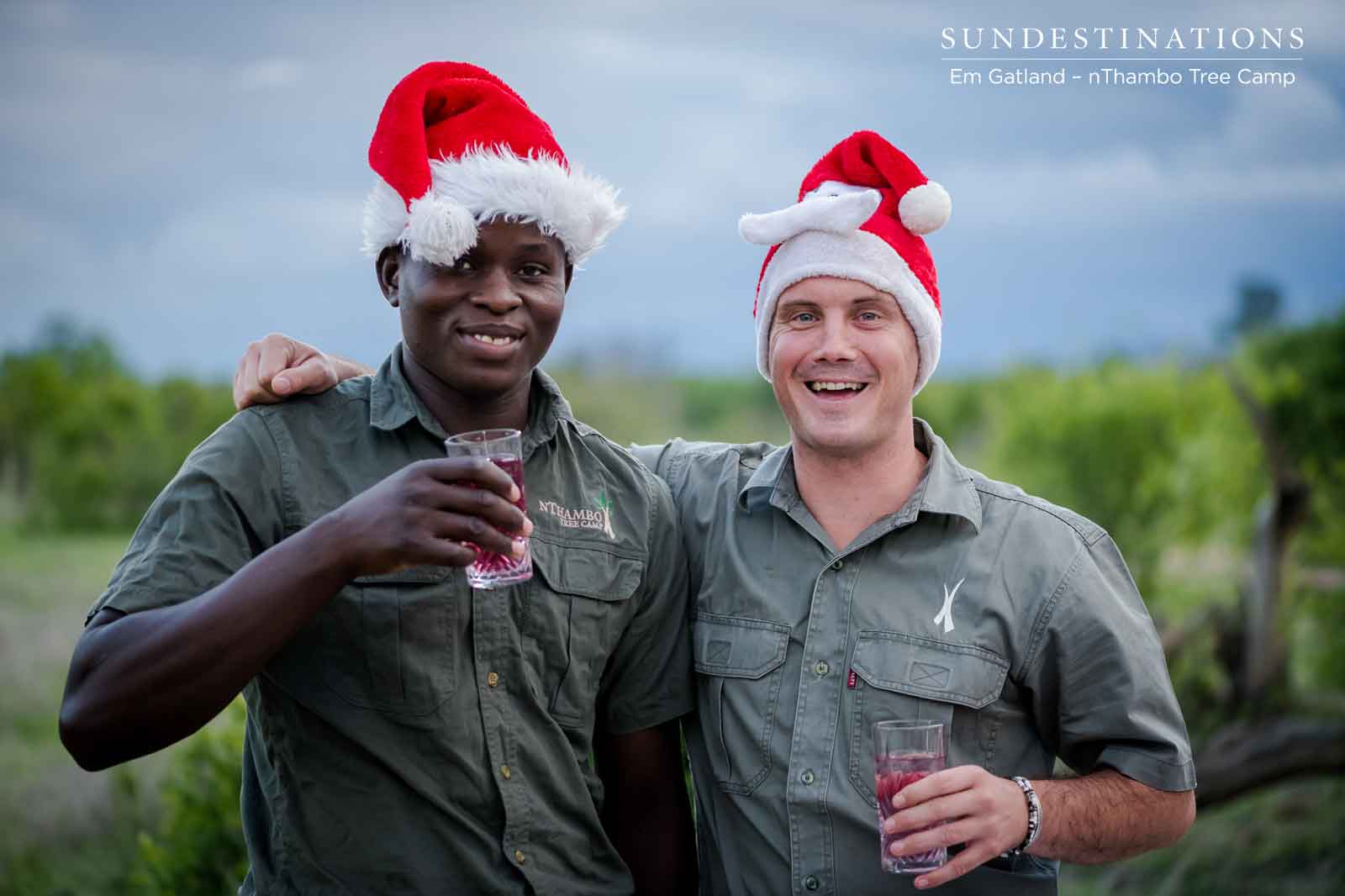 Happy and Festive Staff Happy and Festive Staff