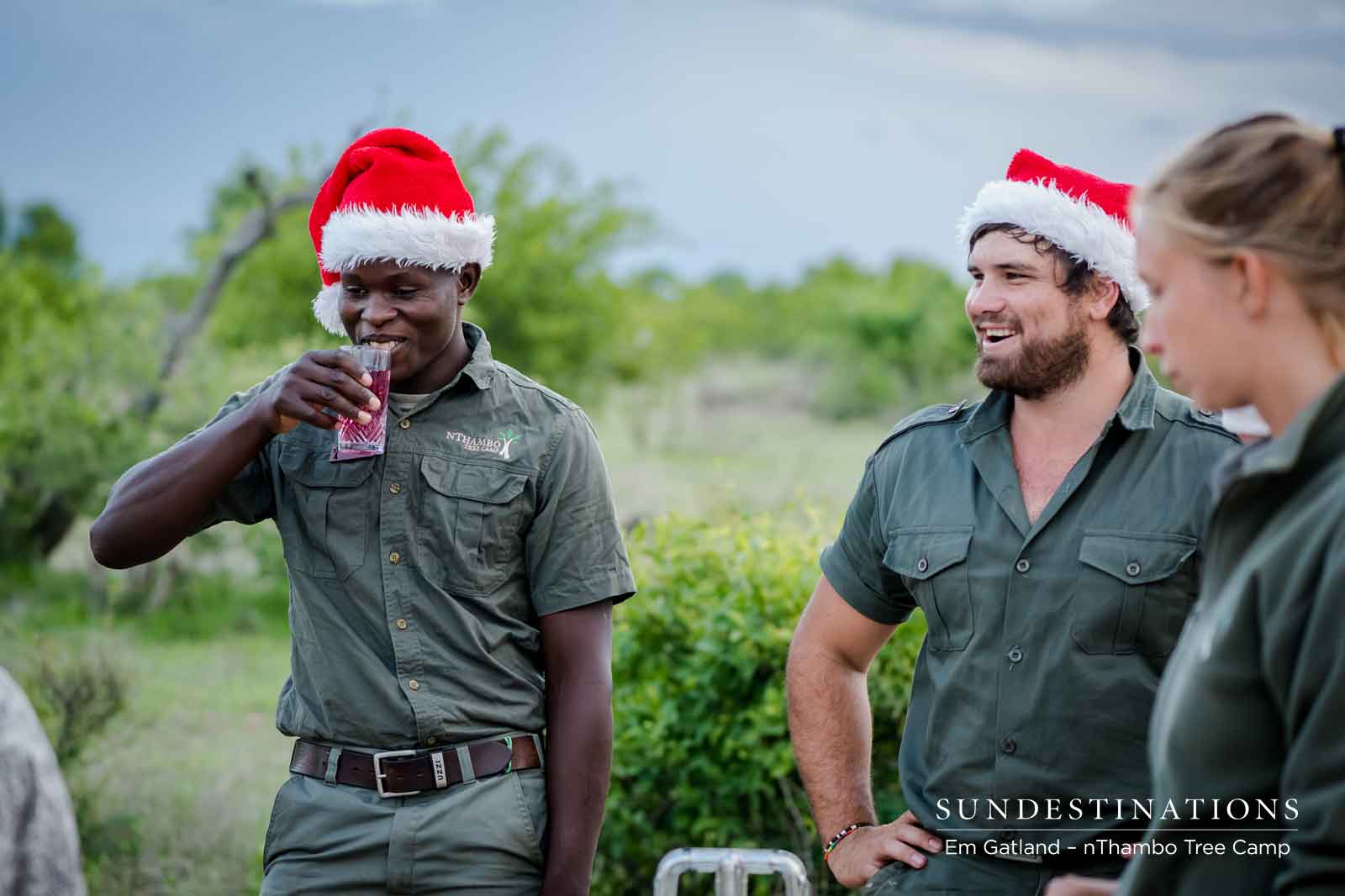 Xmas Cheer at nThambo Tree Camp Xmas Cheer at nThambo Tree Camp