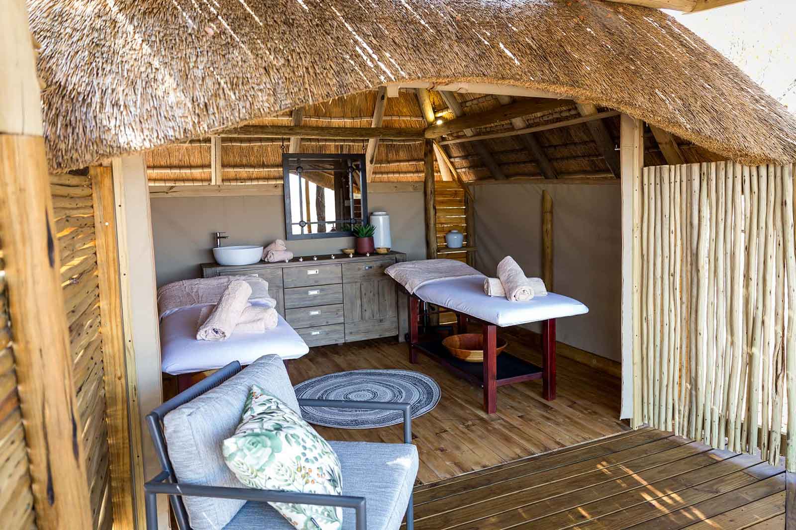 Mankwe Spa Treatment Room