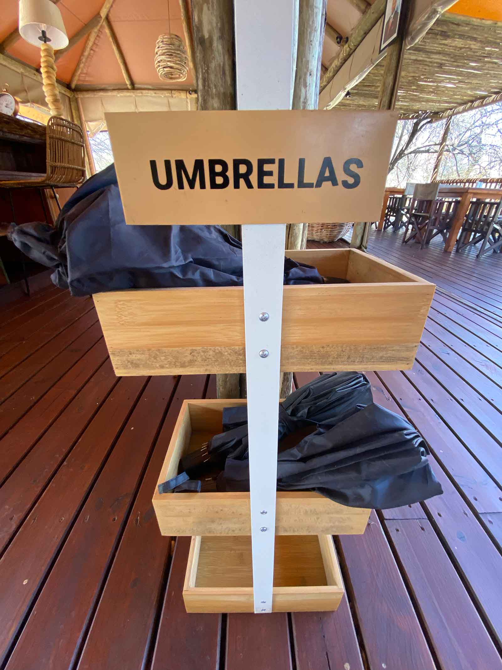 Boteti Umbrella Storage