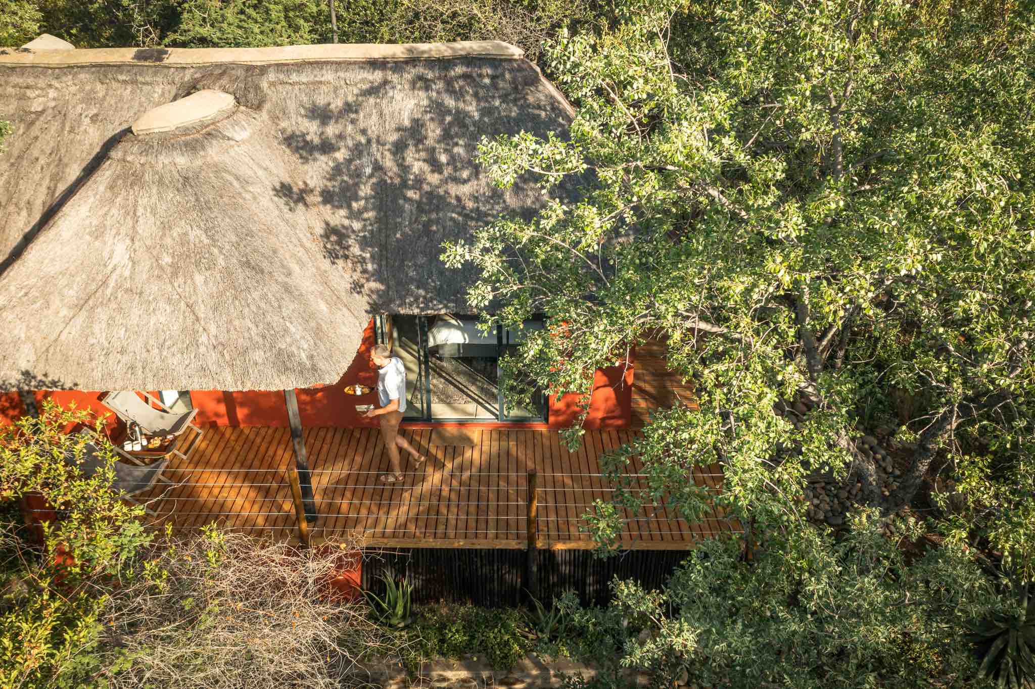 Aerial View of Nambu Camp Chalets