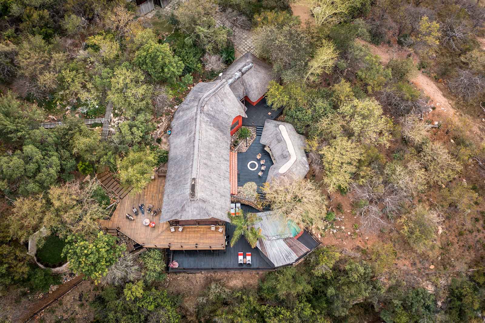 Aerial View of Nambu Camp