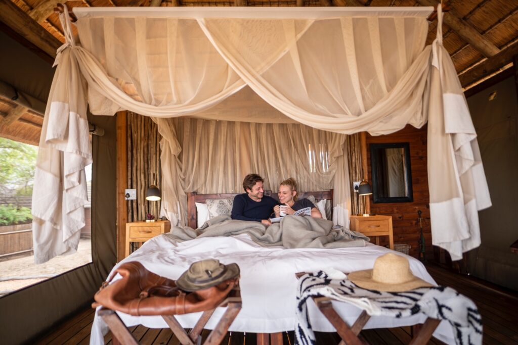 nThambo Tree Camp Wooden Chalet