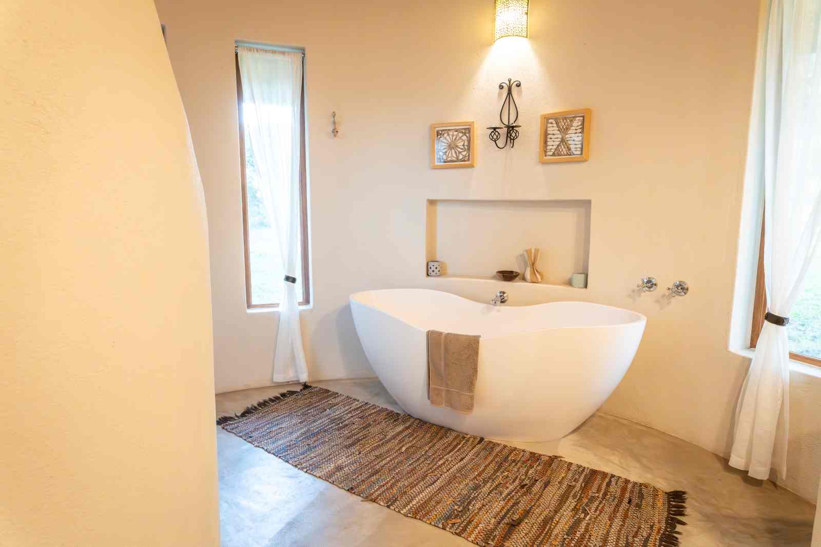 Honeymoon bath at Nyala