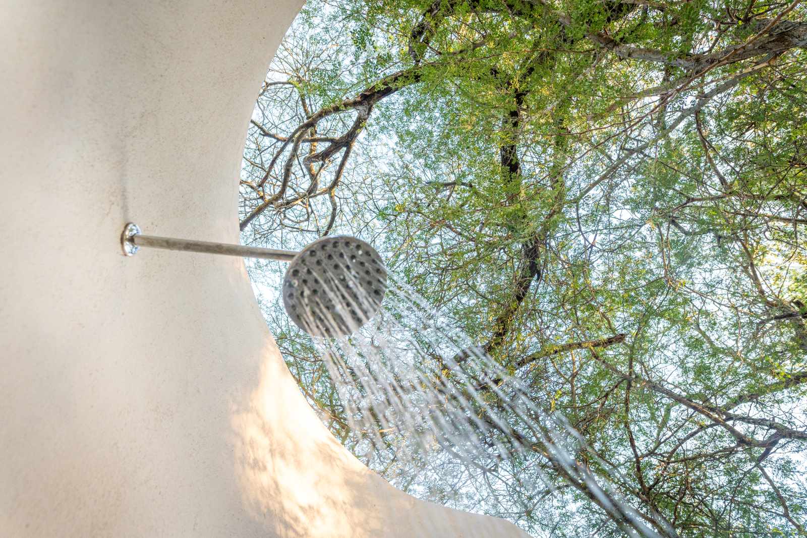 Nyala Safari Lodge Outdoor Showers
