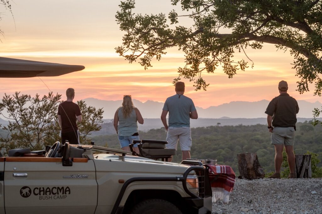 Chacma Bush Camp sundowner stop