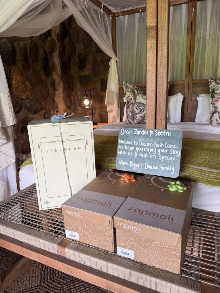 Prize at Chacma Zander and Stefni